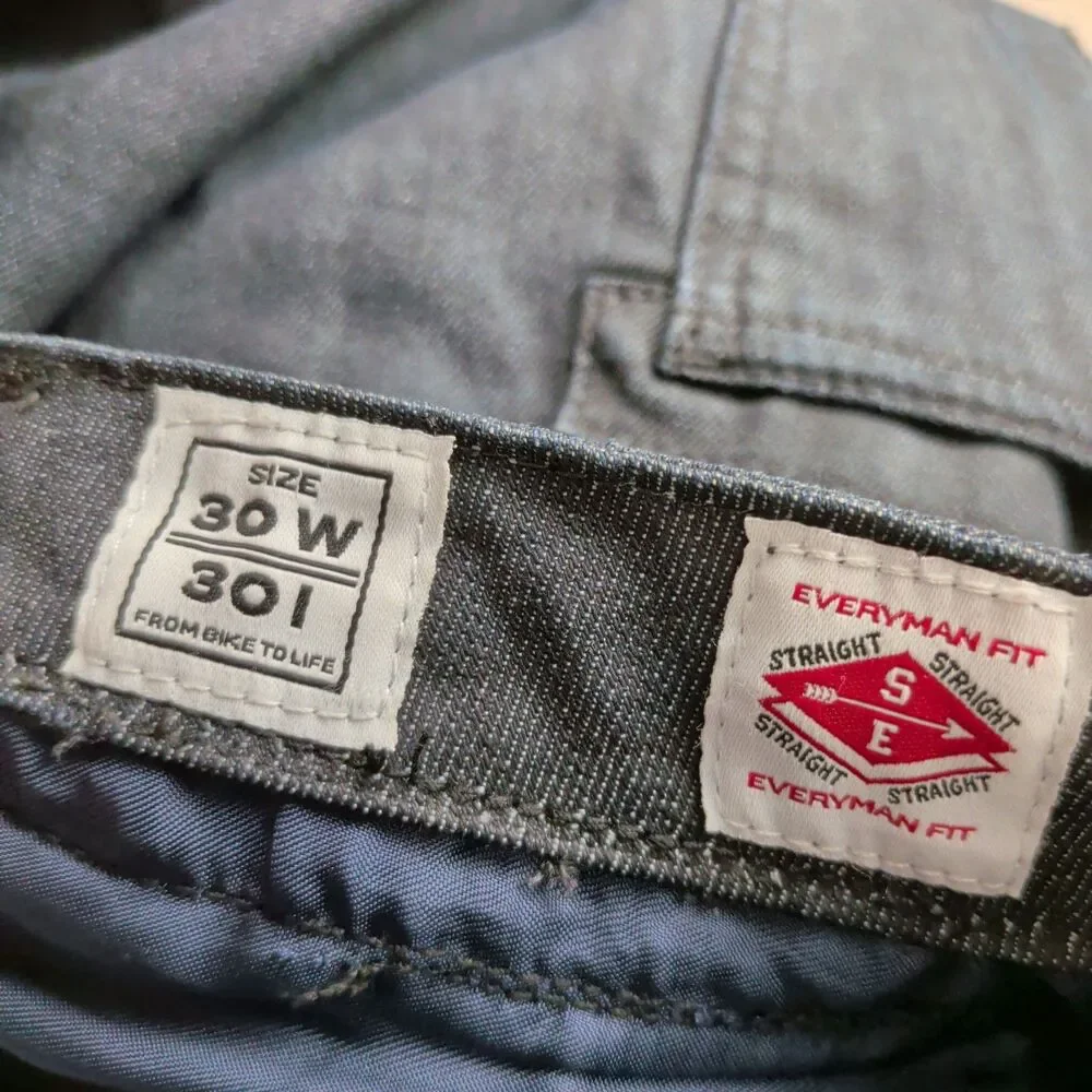 Osloh Jeans Mens 30x27 Blue Lane Trouser No 9 Pants Straight Cycling Biking‎